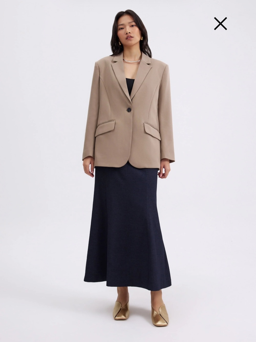 Love Bonito RuchedReady® Rachel Blazer
